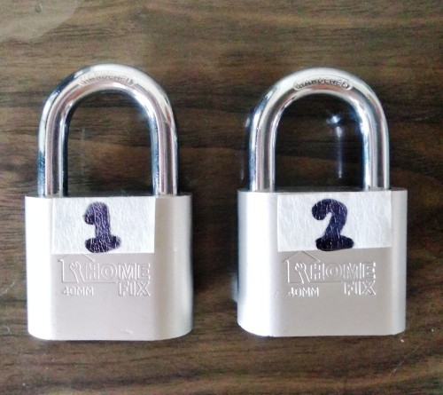 padlock 1 and 2